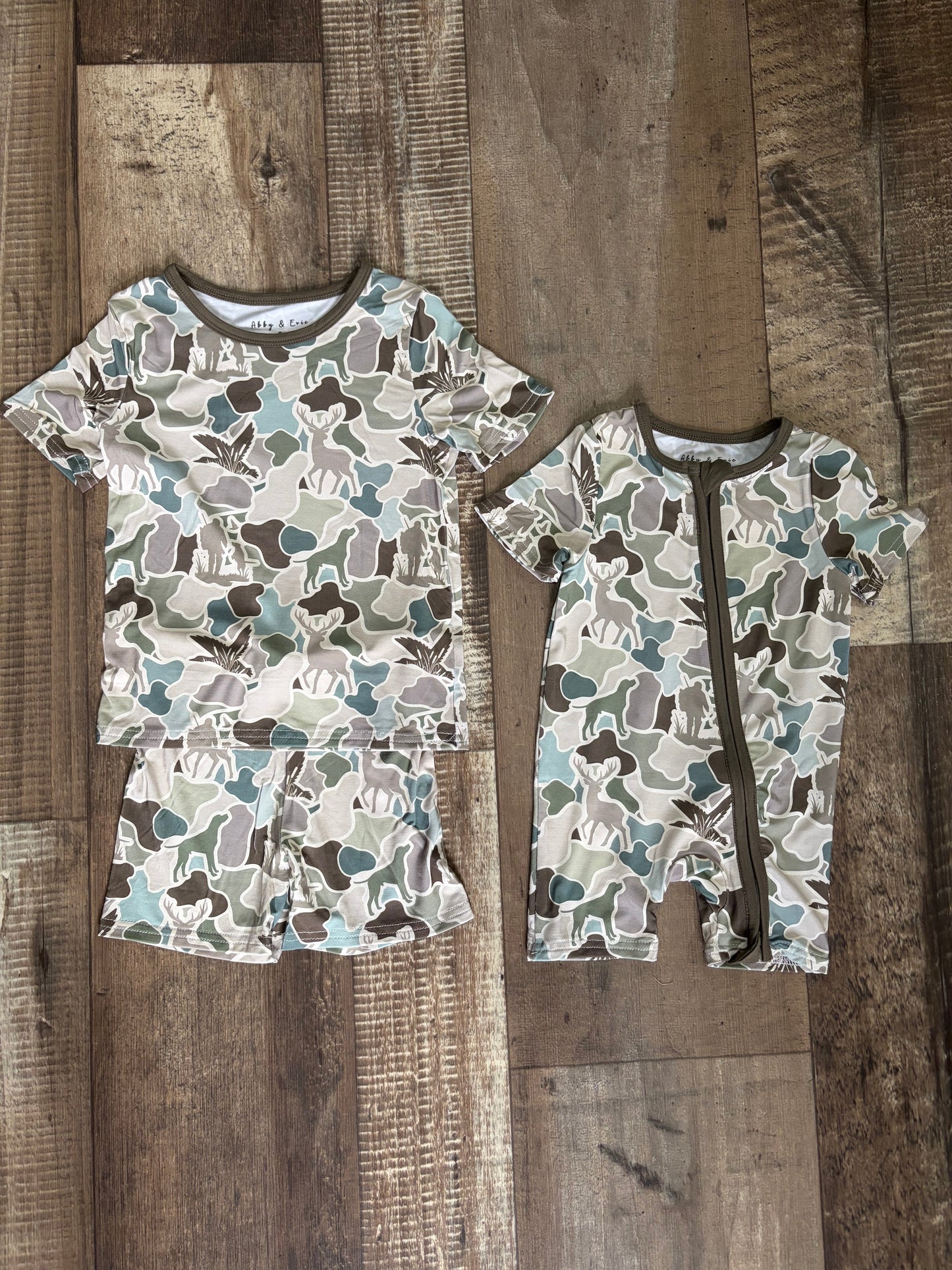 Duck Camo Bamboo Pajama Set