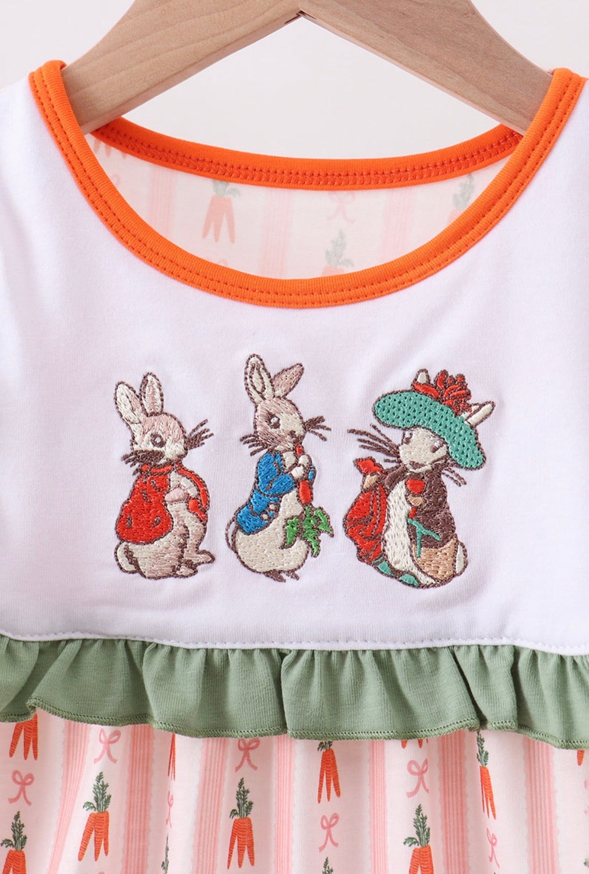 Peter Rabbit Embroidered Dress
