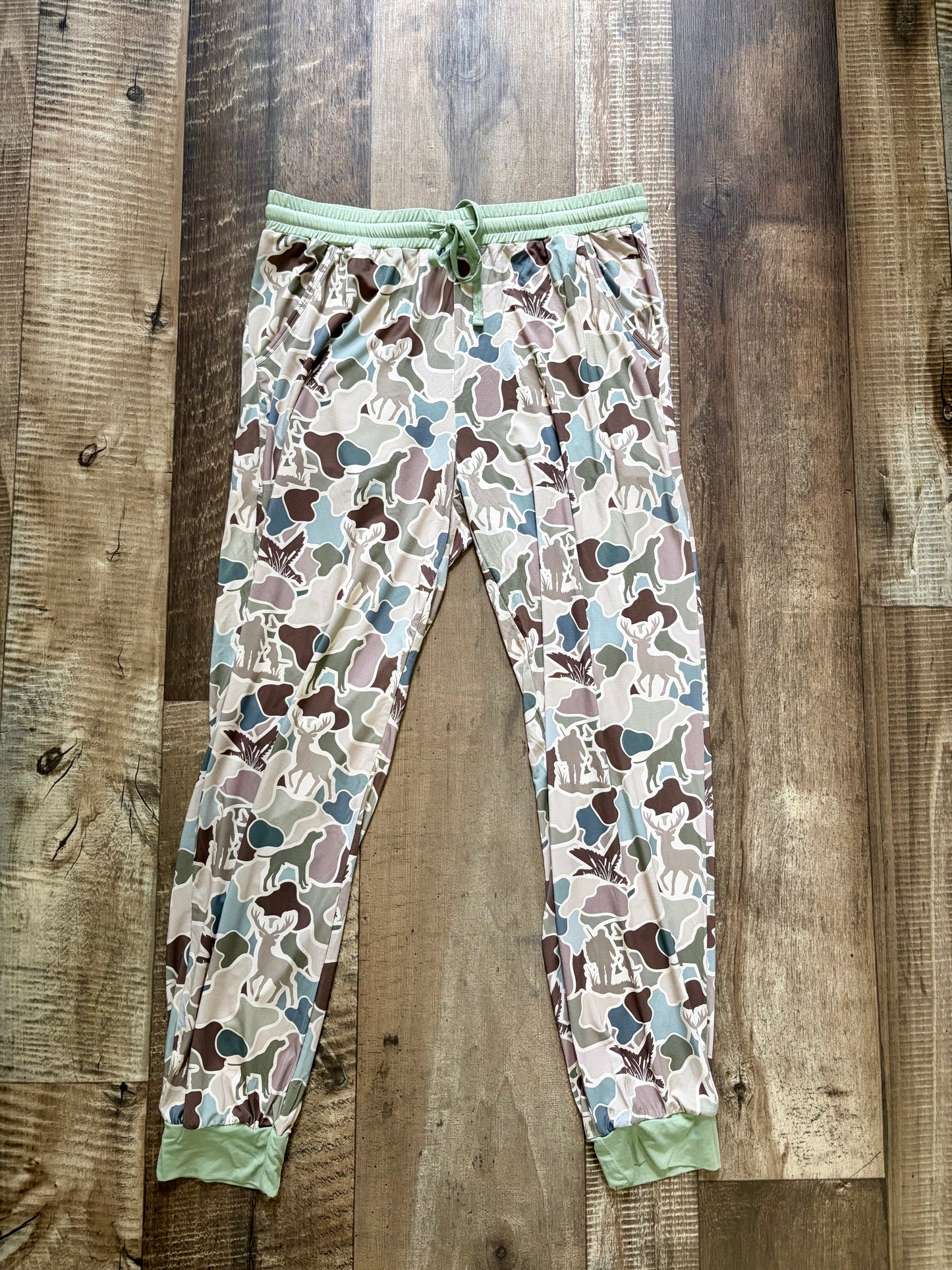 Duck Camo Bamboo Pajamas (matching)
