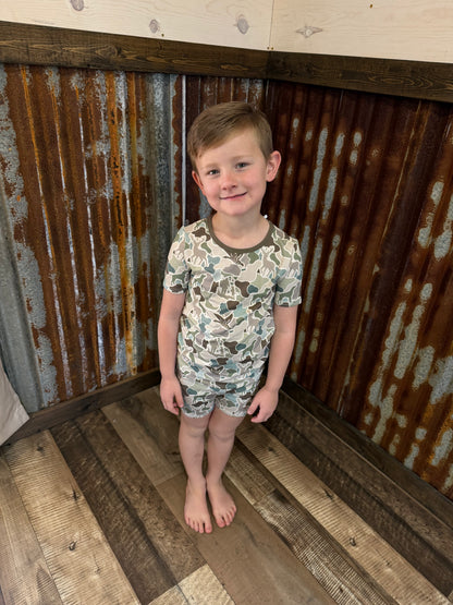 Duck Camo Bamboo Pajama Set
