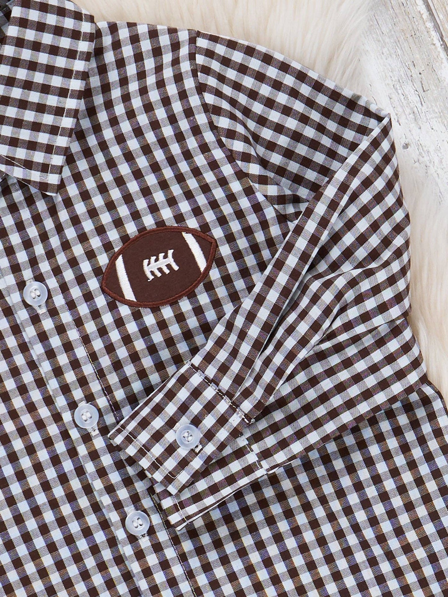 Football Embroidered Polo