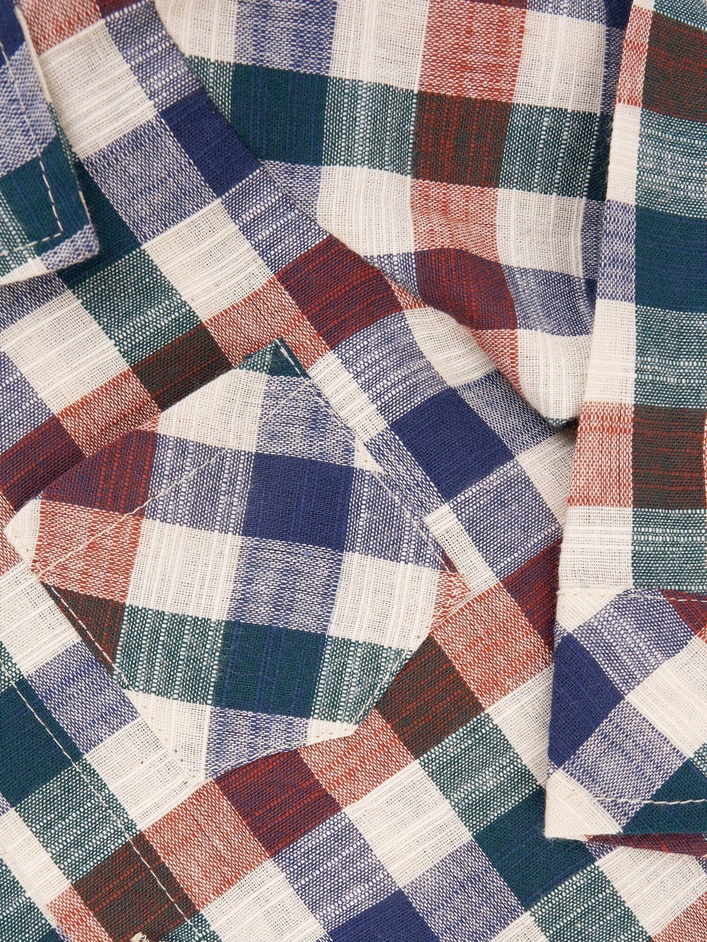 Fall Vintage Plaid Long Sleeve Baby Polo