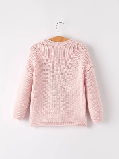 Football Light Pink Sweater
