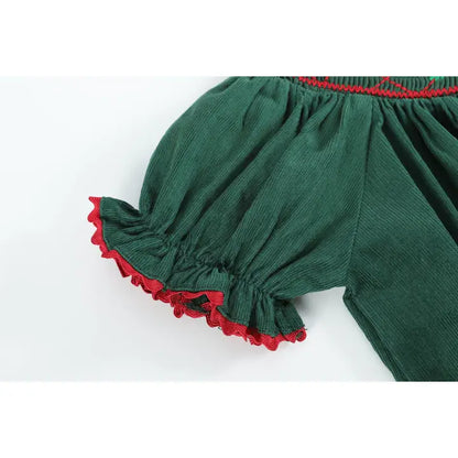 Mistletoe Smocked Dress